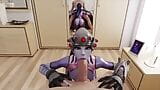 Widowmaker Deep Throating A Big Dick snapshot 3