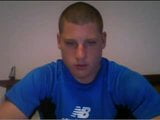 straight male feet on webcam - rugby player snapshot 16