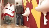 Remarkably great Young men have good sex in the public toilet with blatant absritzen snapshot 2