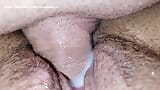 Beautiful pussy was gently fucked and smeared with cum. Close-up Pussy fuck snapshot 15