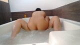 femdom goddess big ass dominating slave in amazon position in the jacuzzi rough fuck snapshot 10