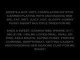 Horny 57yo Granny Carmen's Wet Squirting Compilation snapshot 2