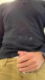 Edging and Precum sesh Stroking and leaking CUM all over me snapshot 11