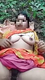 Indian Village Shop Keeper Cheating Sex in Jungle with Owner snapshot 4