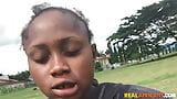 Thick Busty Nigerian College Student Meets Fboy After Class! snapshot 2