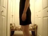 Camming Pioneer In Black With White Stockings snapshot 1