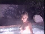 Tattooed blonde with nice tits loves to ride dick after giving a hot tub blowjob snapshot 2