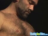 Hairy hung daddy Ray Dragon barebacks bottom George Glass snapshot 8