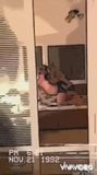 wife destroys his ass with her fist and a huge black strap-on snapshot 2