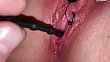 Vivid orgasm from stimulation of my urethra, pussy throbbing close-up snapshot 11