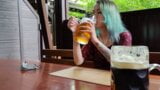 Remote orgasm control of my stepsister in pub! snapshot 1