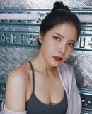 Solar's Satisfying Sports Bra Cleavage snapshot 5