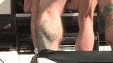 Sexy MUSCLE BEAR Suck n Fuck Outside snapshot 7