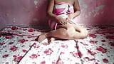 Desi Indian village girl enjoys fingering her pussy desi indian village girl ne apne choot me ungli daal kar maza li aur snapshot 1