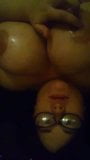 Chubby big tits tease (filmed upside down) snapshot 5