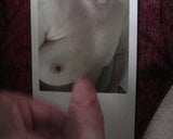 Me wanking on picture of wife tits snapshot 2