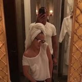 Jennifer Lopez dancing in see-through top snapshot 1