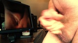 stroking and jerking off with a bud on video snapshot 2