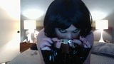 Sissy Onyx - First Chastity Cage snapshot 1