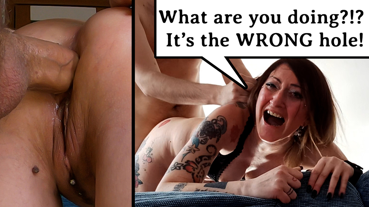 Crying wife anal