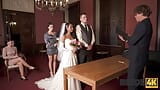 BRIDE4K. Couple starts fucking in front of the guests after wedding ceremony snapshot 4