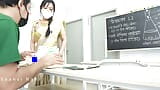 Hermosa profesora india enseñando lecciones de sexo (drama hindi) snapshot 3