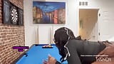 Sexy Ebony Babe Gets Fucked In Game Room snapshot 6