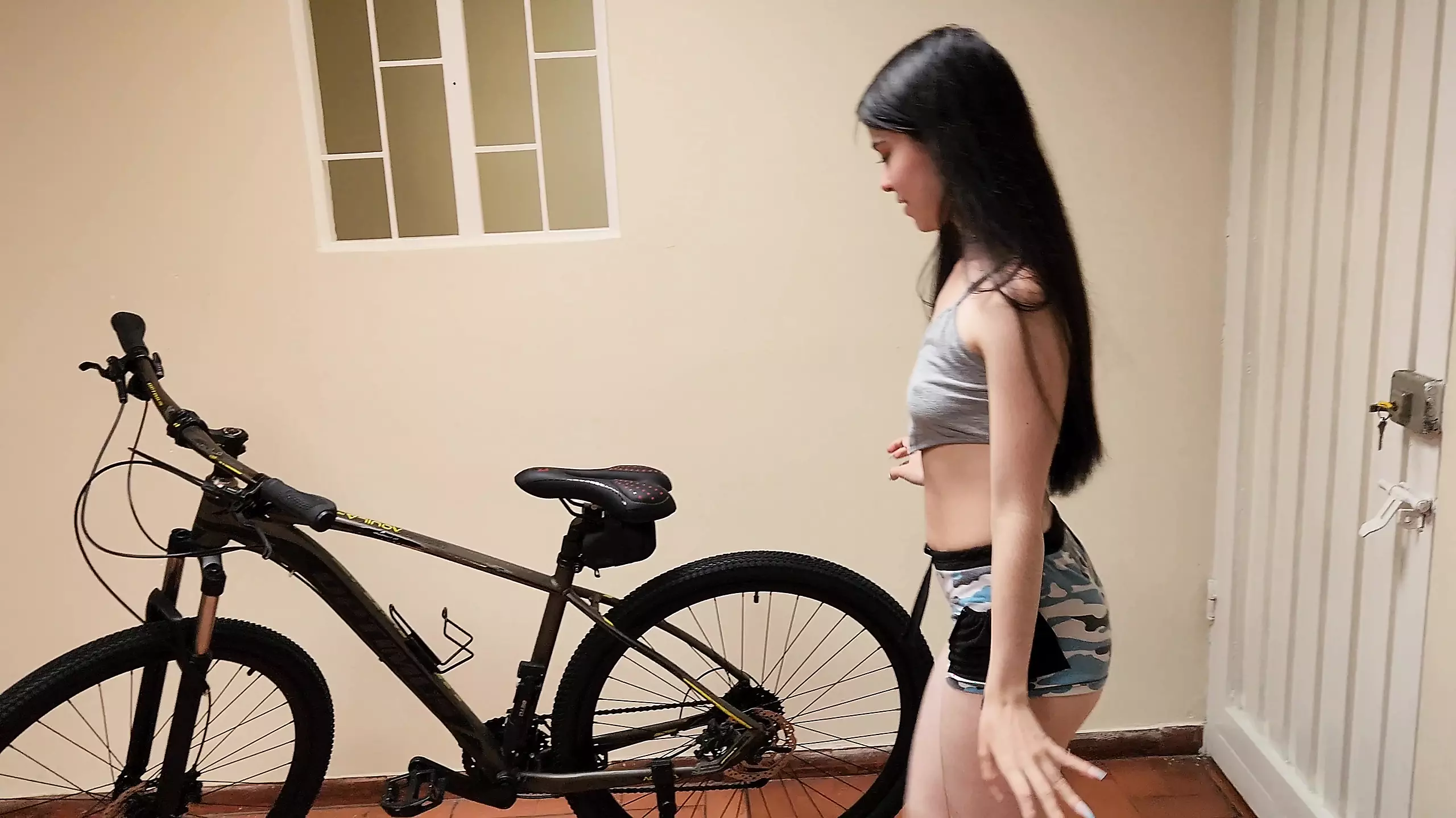 Free watch & Download Her stepfather finds Laura in her pajamas tight on his bicycle, and decides to teach her how to ride a bike, but then he decides