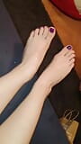 After Doggystyle,cumming on my legs and feet (part 3 end) snapshot 6