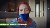 Daisy - Secretary in Tape Bondage Bound Gagged Damsel in Distress snapshot 3