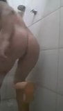 Dildo fucking doggy style shower snapshot 2