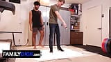 Curious Step Son Aaron Allen Joins Black Step Dad Tony Genius For A Naked Art Project - FamilyDick snapshot 3