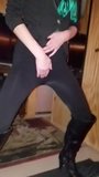 The cumshot on her dancing outfit snapshot 3