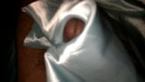 Handjob with white satin silky saree of neighbour (34) snapshot 3