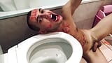 Toilet Licking Toilet Slave Boy snapshot 5