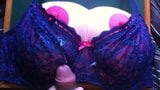 Thick load of cum on new stolen bra snapshot 4