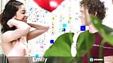 Natural-born horndog Emily gets her babeage pussy fucked on snapshot 1