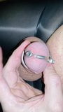 Unlocking my urethral chastity cage snapshot 8