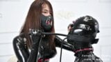 fx-tube com - Latex Mistress femdom, latex slave snapshot 9