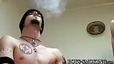 Straight Axel and Billy Da Kidd masturbate while smoking snapshot 16