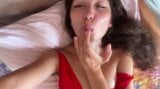 Peluda chica masturbándose para novio snapshot 3