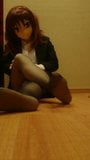 kigurumi office girl jerking snapshot 2