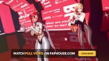 MMD R-18 Аниме-девушки сексуально танцуют, клип 174 snapshot 10