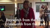 Kaye Adams Mini Dress and No Underwear snapshot 3