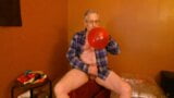 Balloonbanger 68) Three Med Size Balloons - Pop Jerk Cum - Daddy snapshot 15