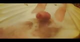 Extreme 12 inch huge dick in tub with bathmate Goliath snapshot 14