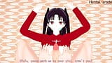 Uncensored Hard Fuck Rin Tohsaka Fate Hentai snapshot 8