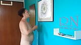 Indian nudist painting Indian pattern - Mandala. Relax music. Naked art workshop. Scene 4 snapshot 9