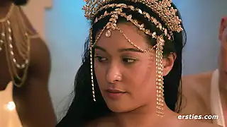 Kirishda chiroyli porno