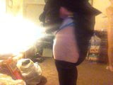 I am twerking enjoying showing off my nice silk panties snapshot 3